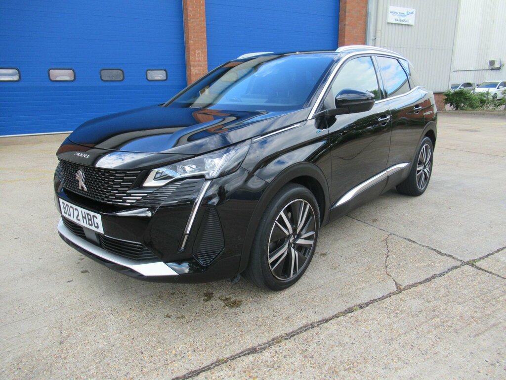 Peugeot 3008 1.6 13.2Kwh Gt Premium E-eat Euro 6 Ss BD72HBG Black #5