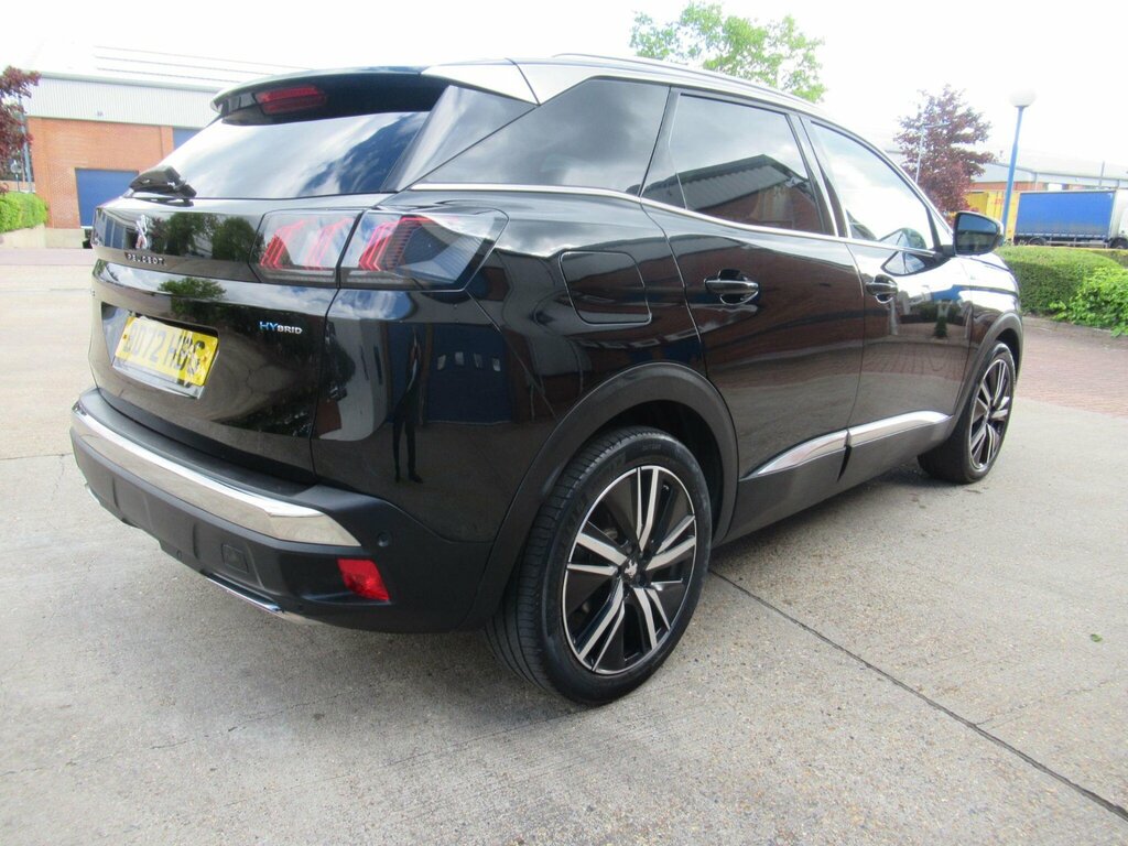 Peugeot 3008 1.6 13.2Kwh Gt Premium E-eat Euro 6 Ss BD72HBG Black #3