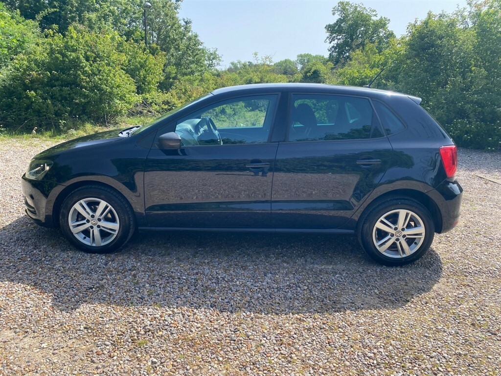 Volkswagen Polo 1.2 Tsi Match Edition Euro 6 Ss DE67YUR Black #4