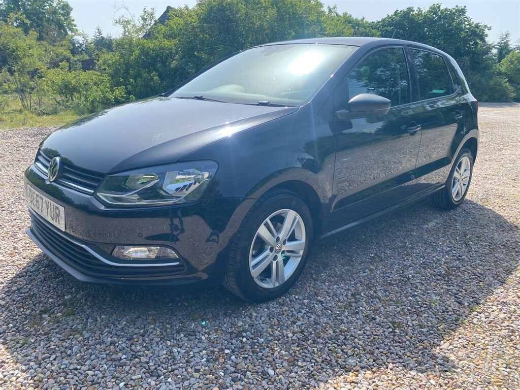 Volkswagen Polo 1.2 Tsi Match Edition Euro 6 Ss DE67YUR Black #3