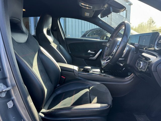 Mercedes-Benz A Class A220d Amg Line Hatchback WG21FKN Grey #4