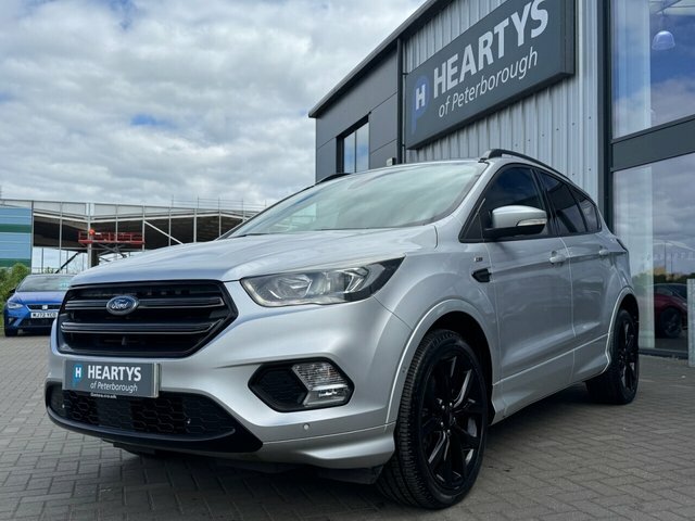 Ford Kuga Tdci St-line X Suv LO17WYG Silver #3