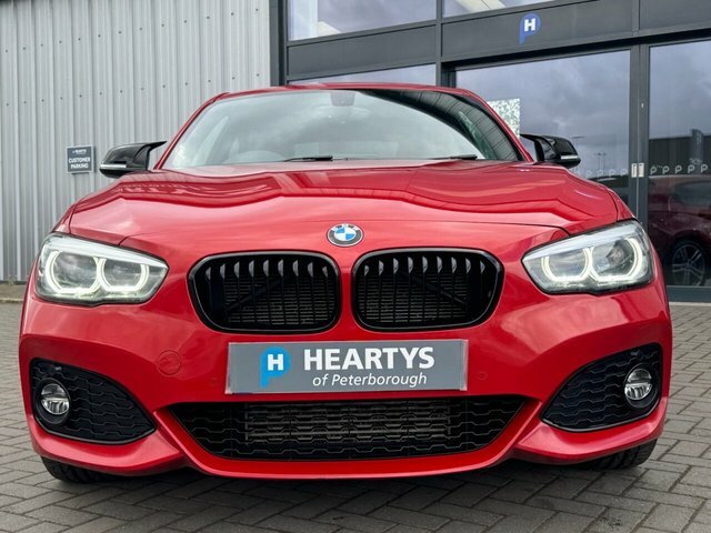 BMW 1 Series 118D M Sport Shadow YE19SXT Red #2