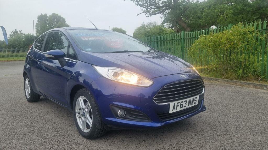 Ford Fiesta Hatchback 1.0 T Ecoboost Zetec 2013 Blue