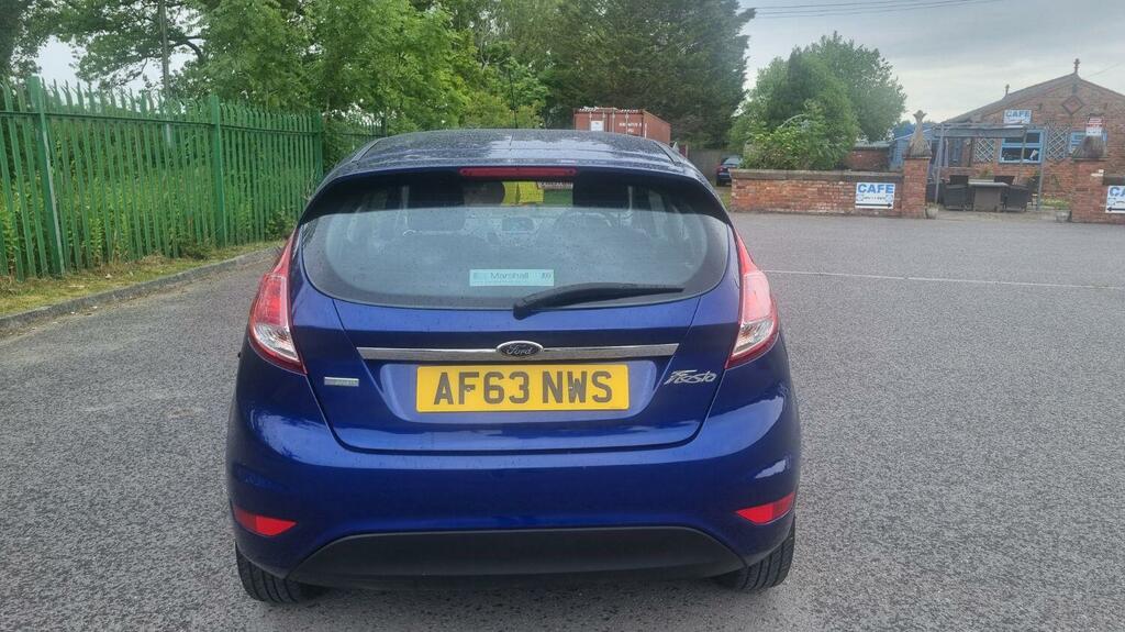 Ford Fiesta Hatchback 1.0 T Ecoboost Zetec 2013 AF63NWS Blue #5