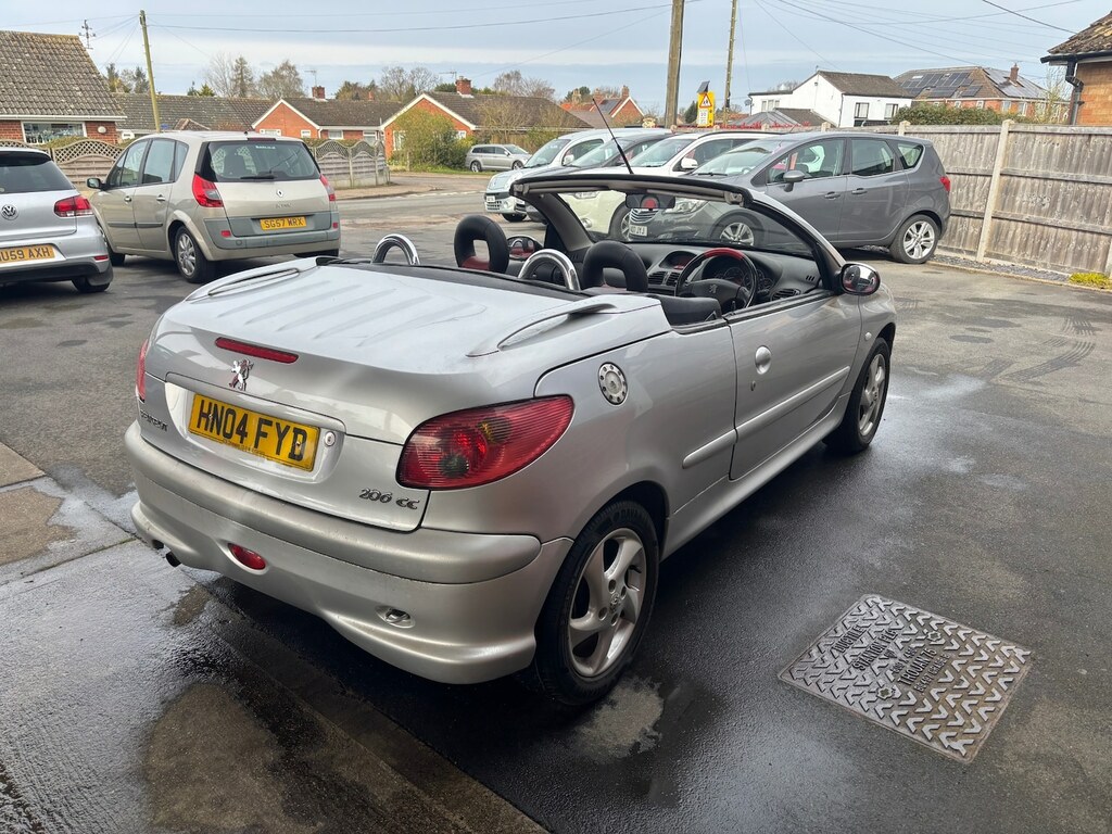Peugeot 206 1.6 Allure Ac HN04FYD Silver #4