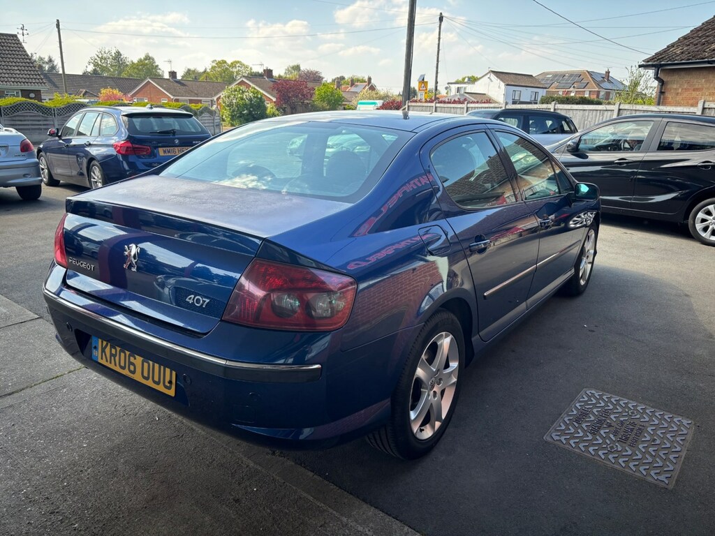 Peugeot 407 2.0 Hdi 136 Se Luxury Pack Blue #4