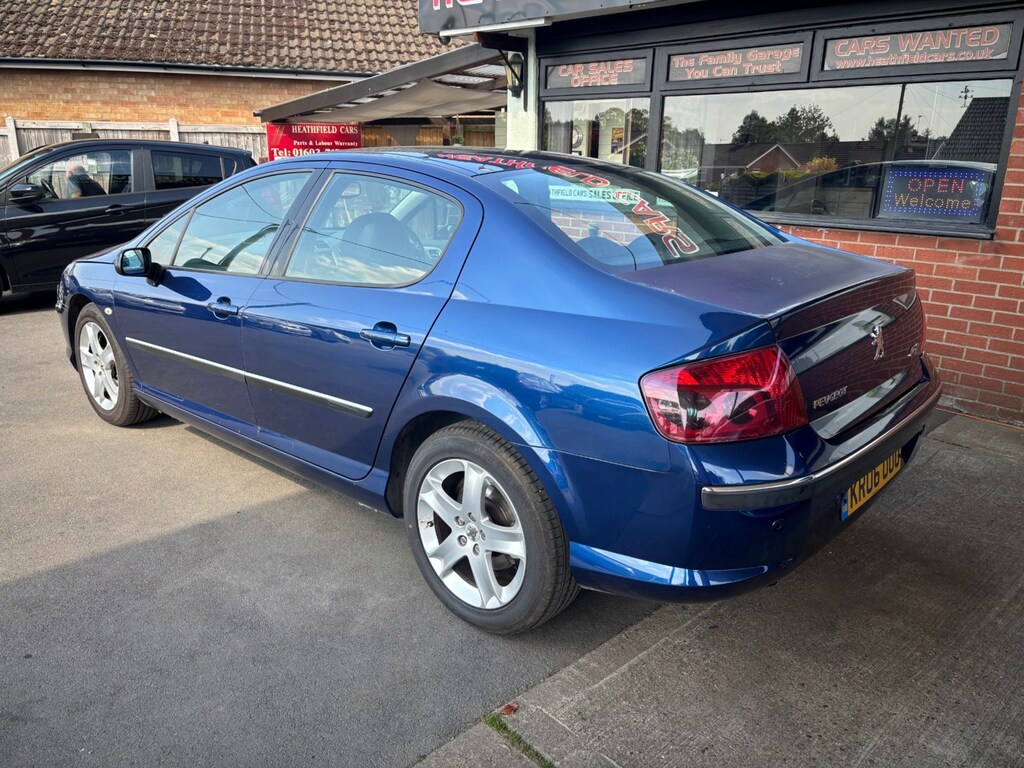 Peugeot 407 2.0 Hdi 136 Se Luxury Pack Blue #5