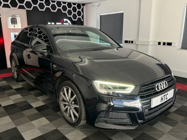 Audi A3 Tdi Black Edition Sportback YG67XRM Black #6