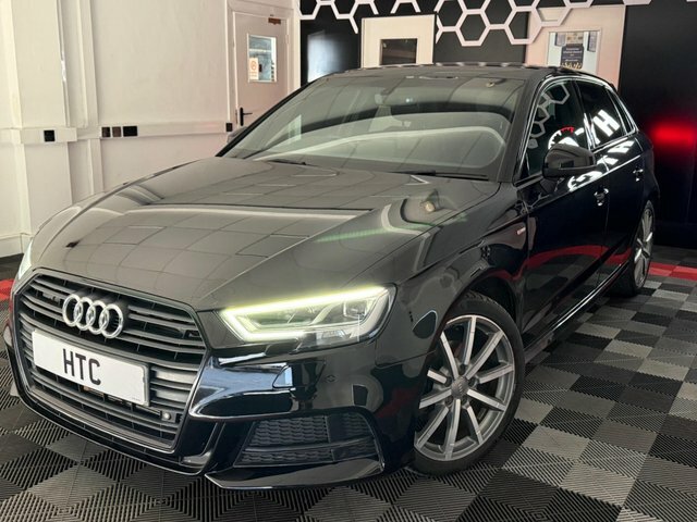Audi A3 Tdi Black Edition Sportback YG67XRM Black #4