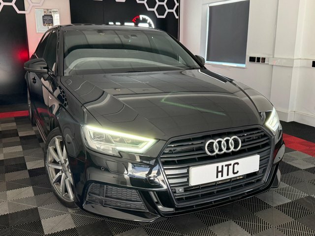 Audi A3 Tdi Black Edition Sportback YG67XRM Black #5