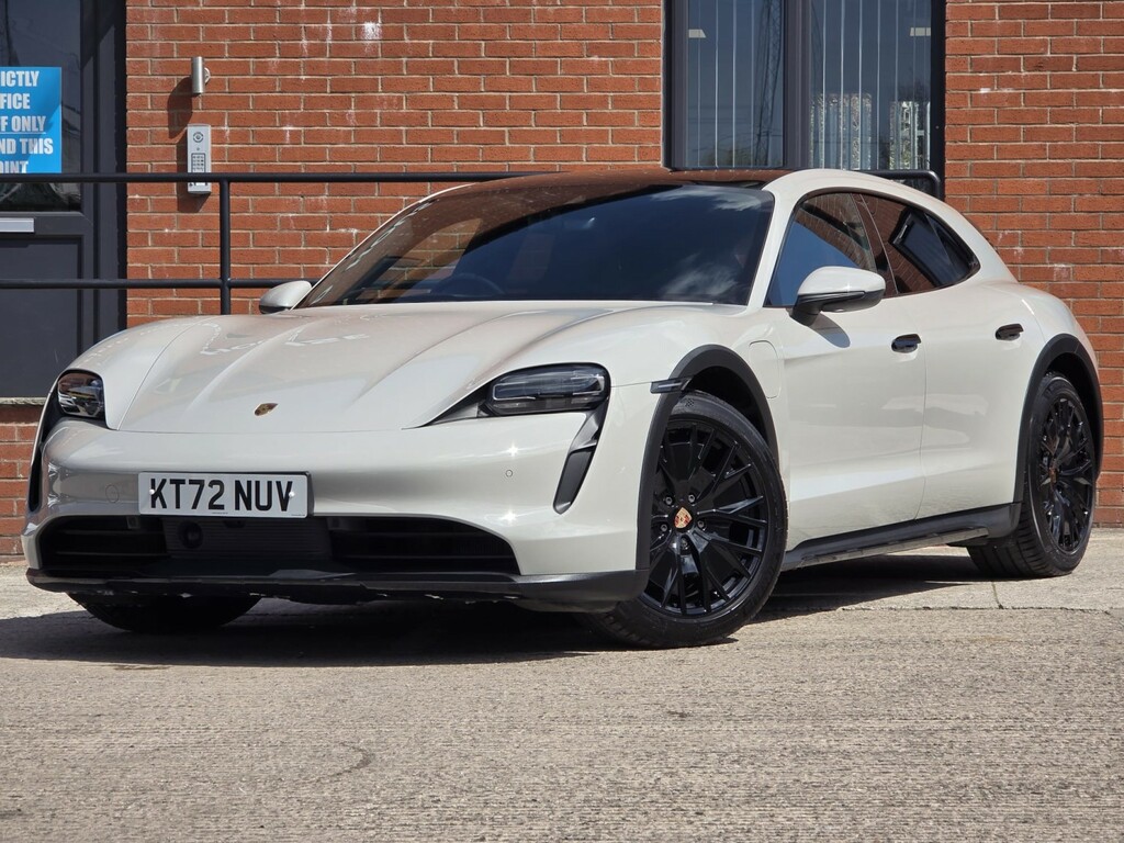 Porsche Taycan Estate KT72NUV Grey #5