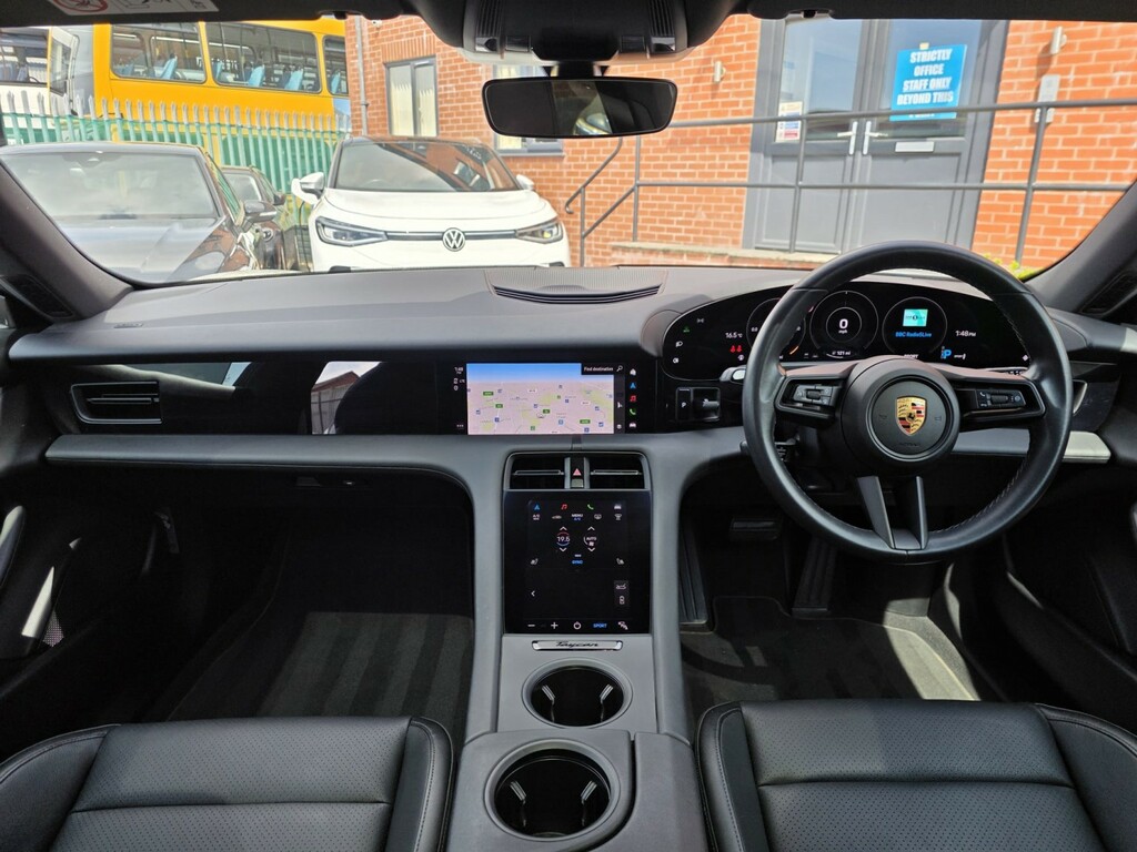Porsche Taycan Estate KT72NUV Grey #4