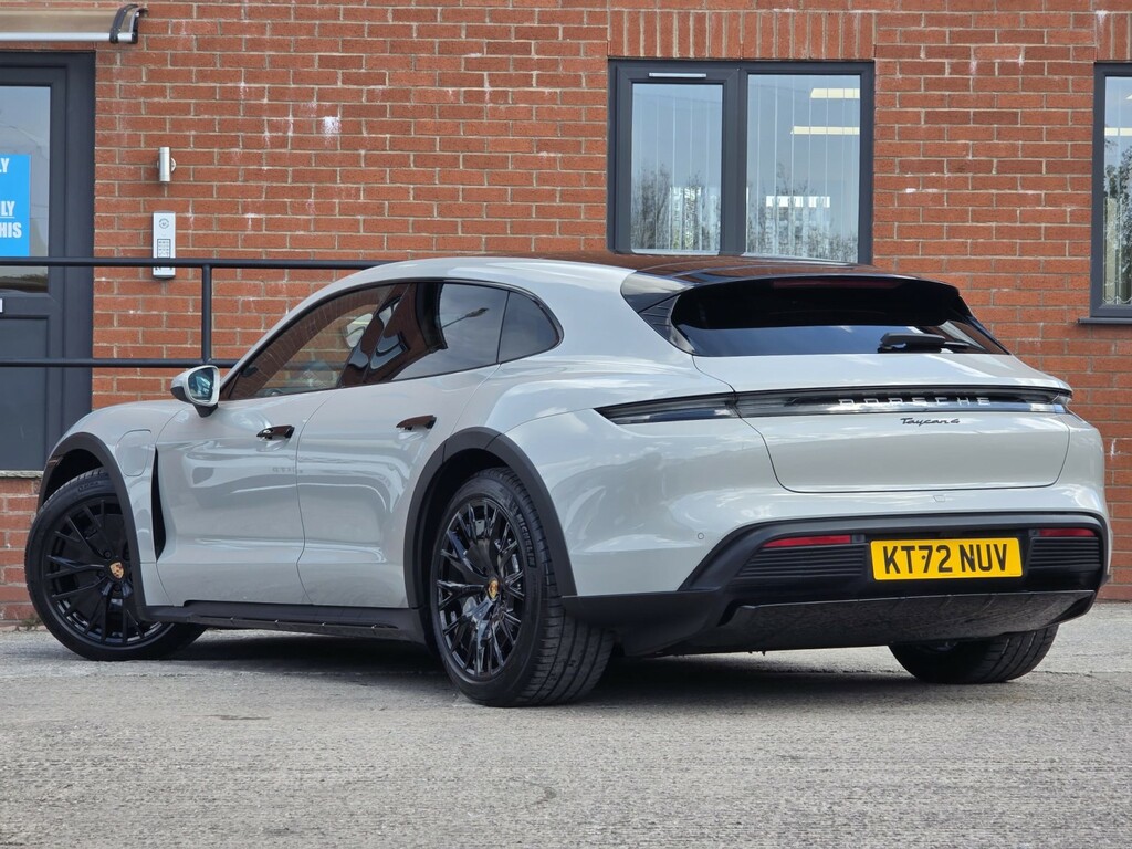 Porsche Taycan Estate KT72NUV Grey #2