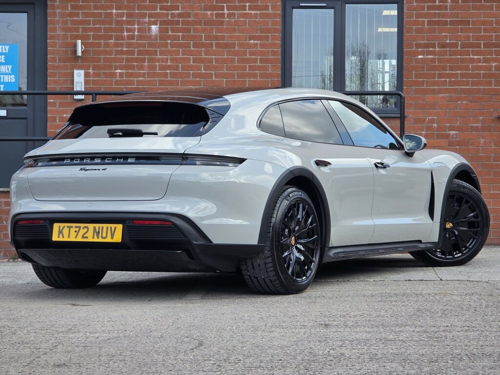 Porsche Taycan Estate KT72NUV Grey #6