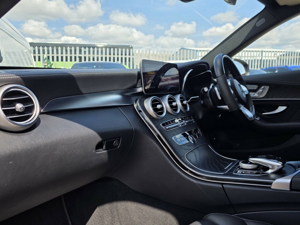 Mercedes-Benz C Class 2.0 C300d Amg Line Night Edition WG70NVZ Blue #3