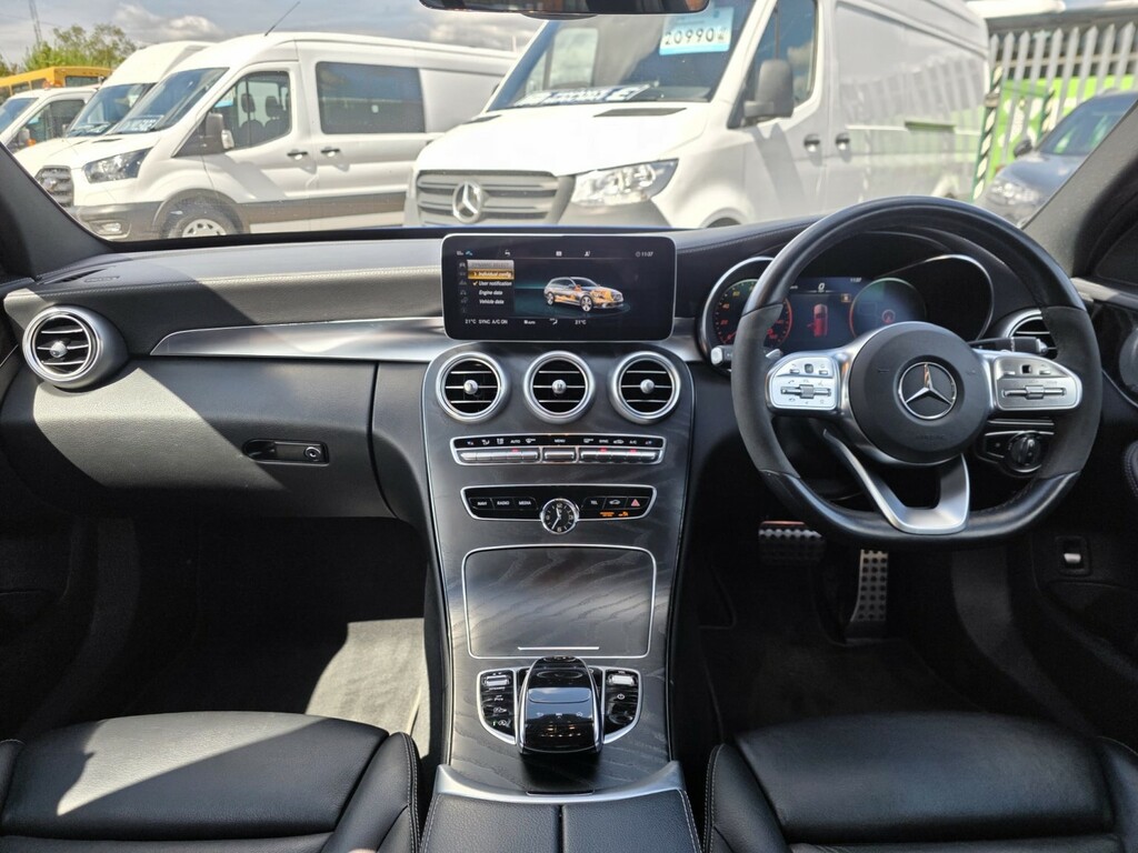 Mercedes-Benz C Class 2.0 C300d Amg Line Night Edition WG70NVZ Blue #4