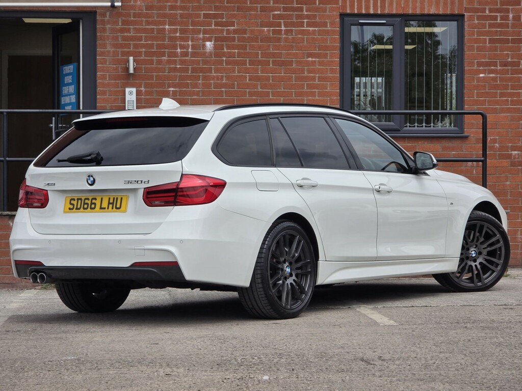 BMW 3 Series 2.0 320D Xdrive M Sport Touring SD66LHU White #6