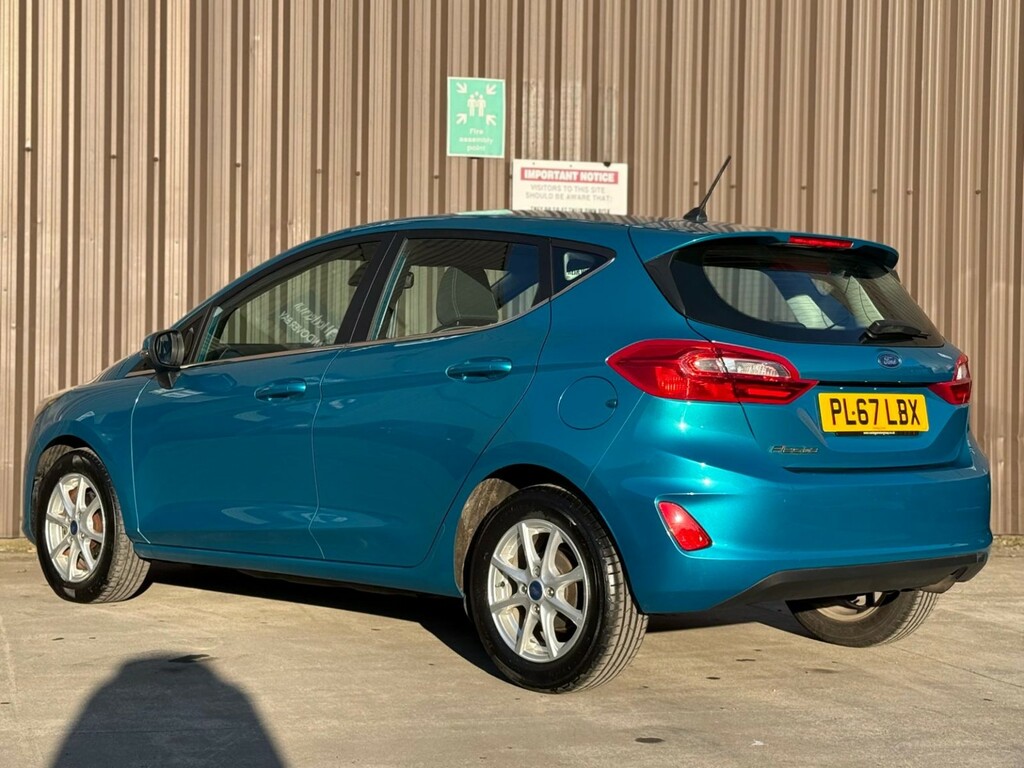 Ford Fiesta 1.0 T Ecoboost Zetec PL67LBX Blue #4