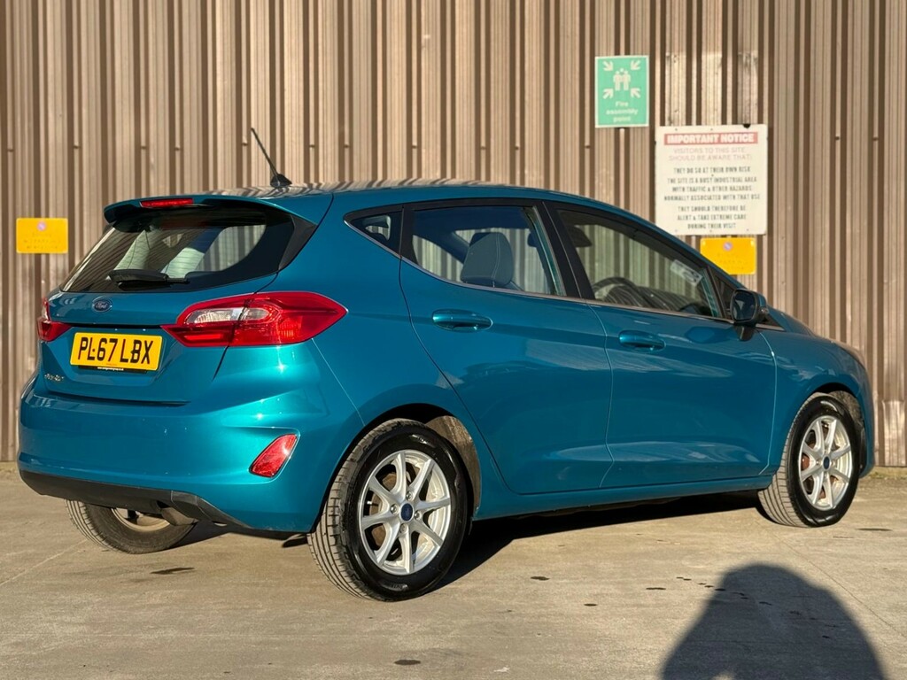 Ford Fiesta 1.0 T Ecoboost Zetec PL67LBX Blue #3