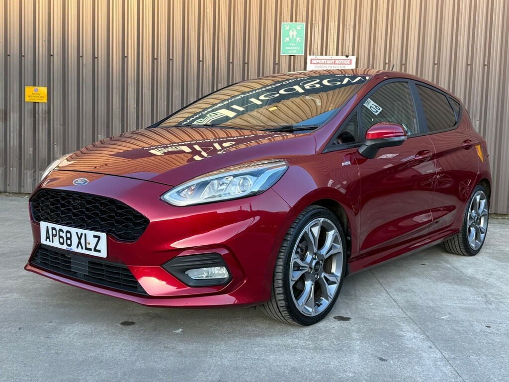 Ford Fiesta 1.0 T Ecoboost St-line AP68XLZ Red #2