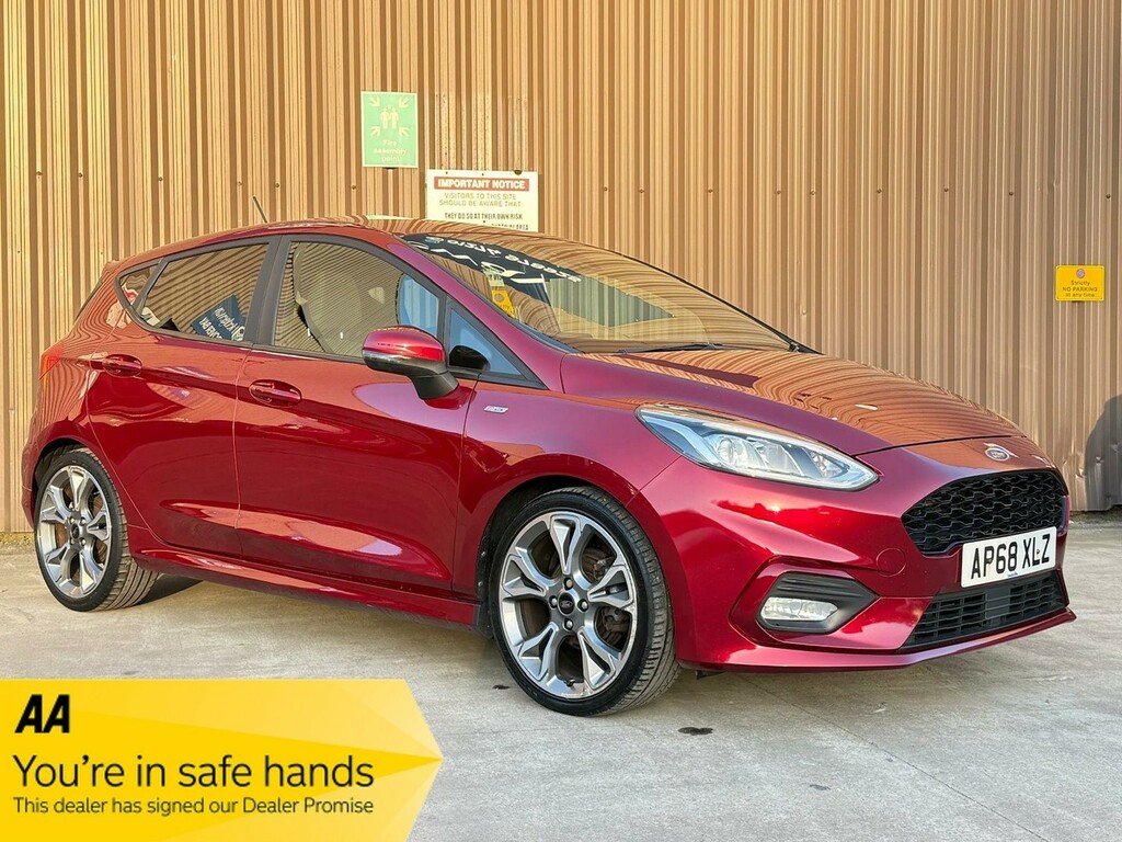 Ford Fiesta 1.0 T Ecoboost St-line Red