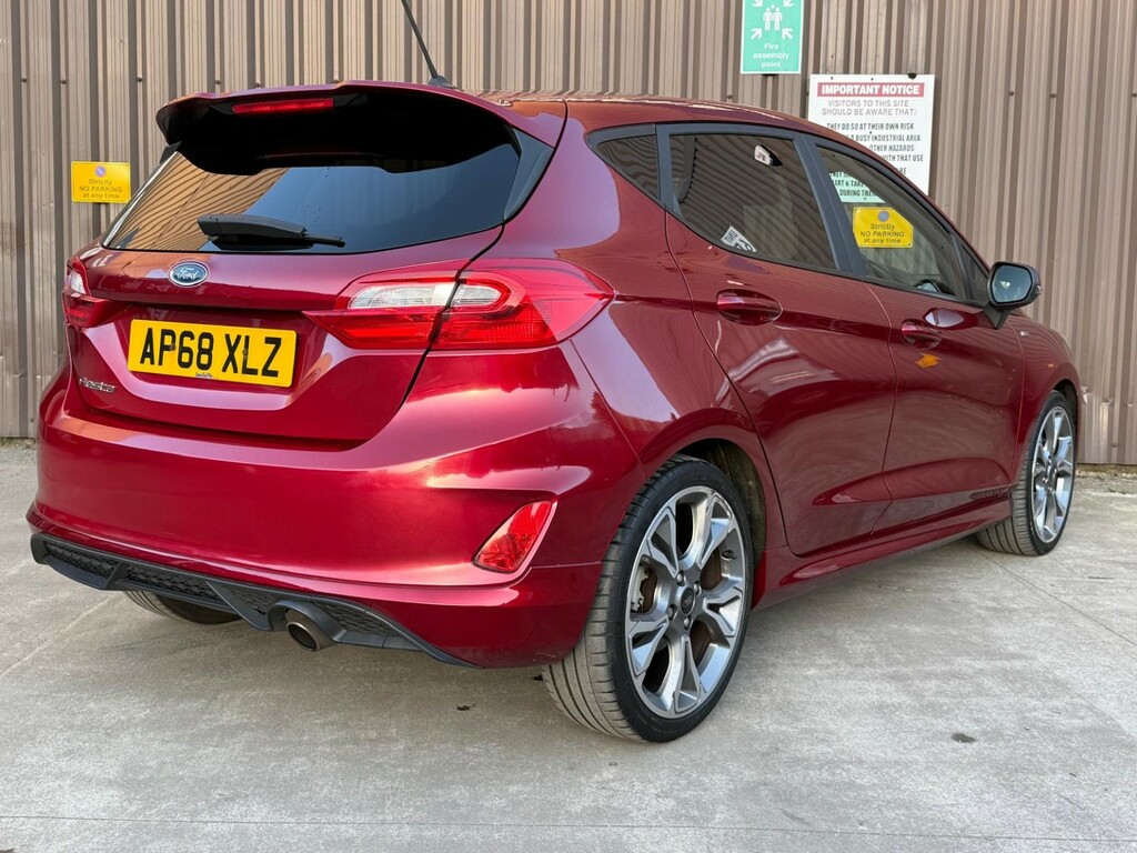 Ford Fiesta 1.0 T Ecoboost St-line AP68XLZ Red #4