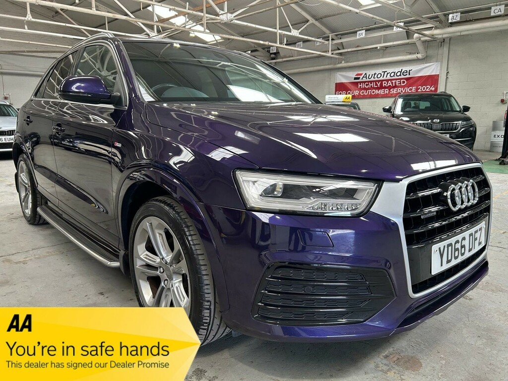 Audi Q3 2.0 Tdi S Line Plus YD66DFZ Purple #5