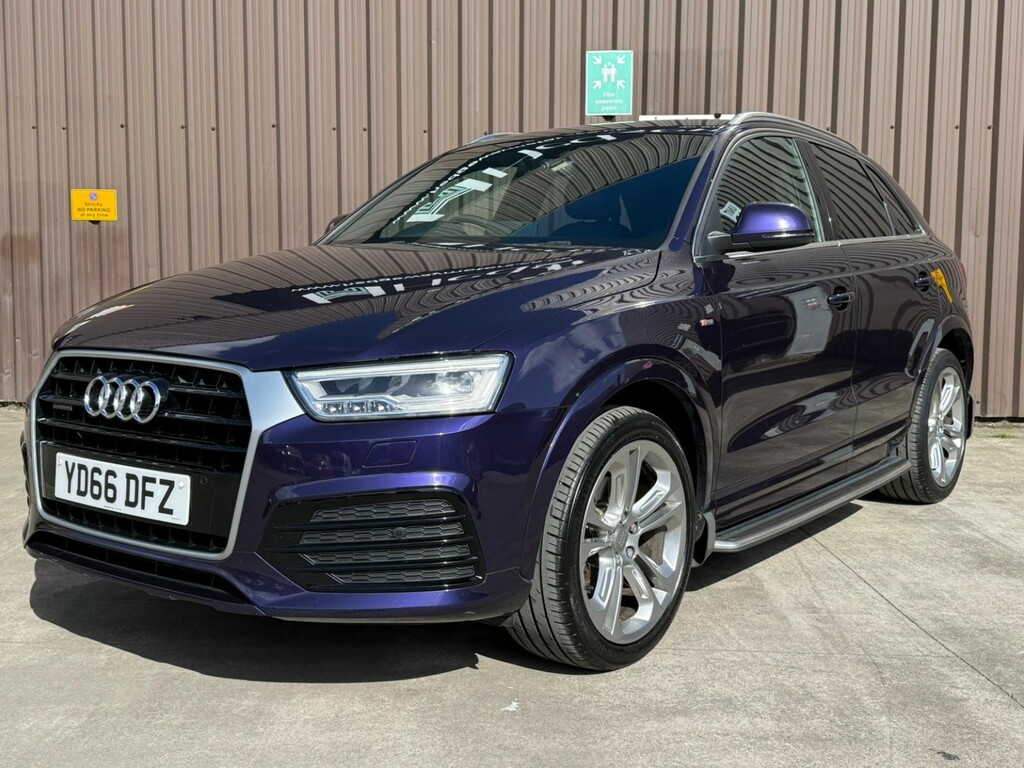 Audi Q3 2.0 Tdi S Line Plus YD66DFZ Purple #2