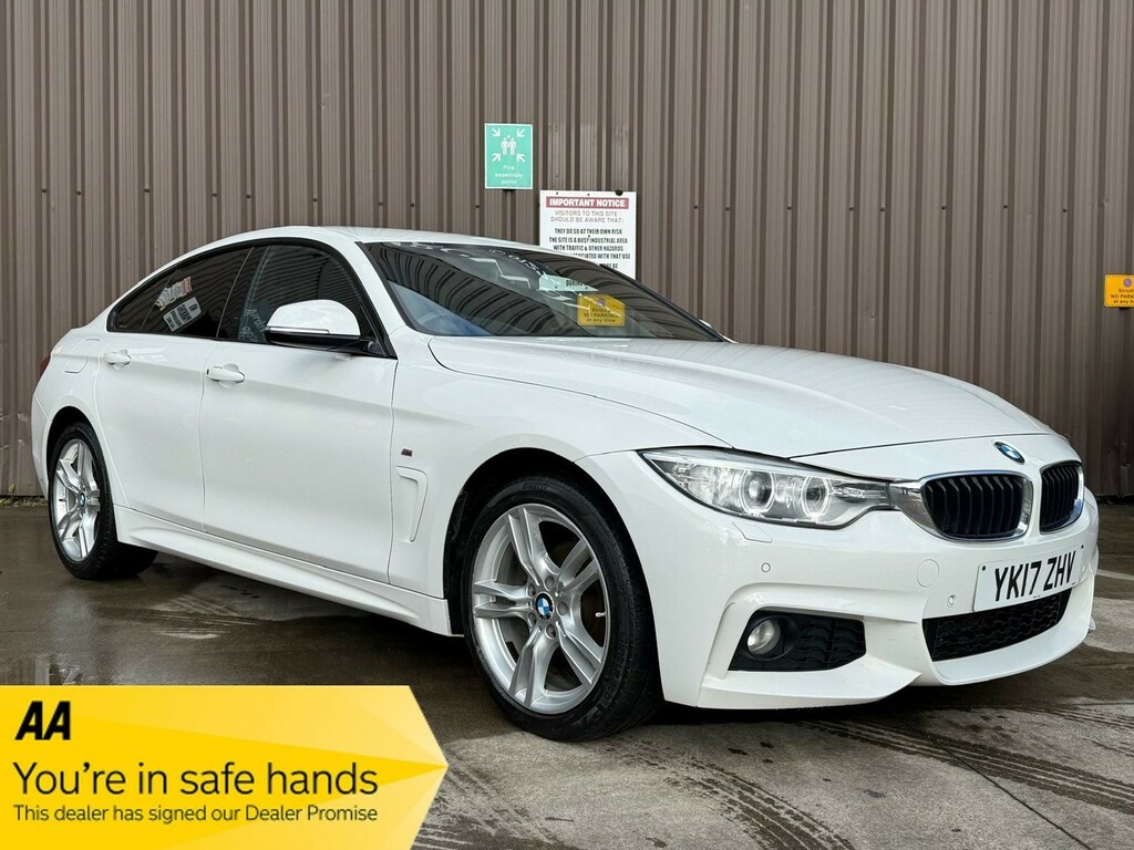 BMW 4 Series Gran Coupe 2.0 420I Xdrive M Sport Gran Coupe White