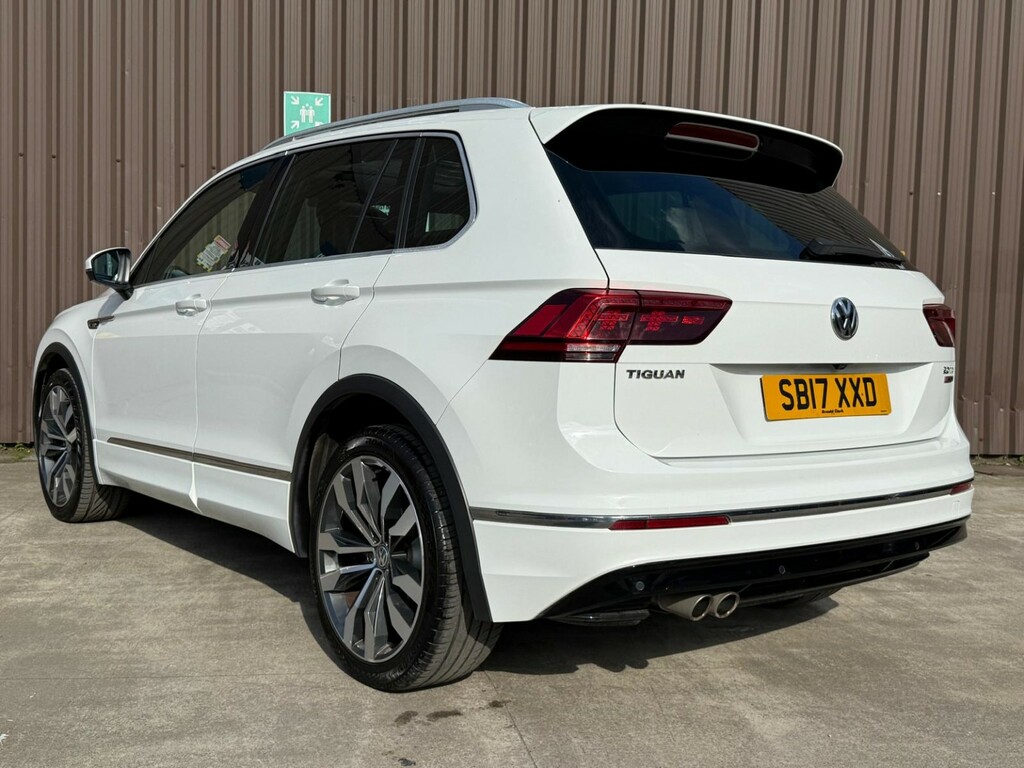 Volkswagen Tiguan 2.0 Tdi Bluemotion Tech R-line SB17XXD White #3