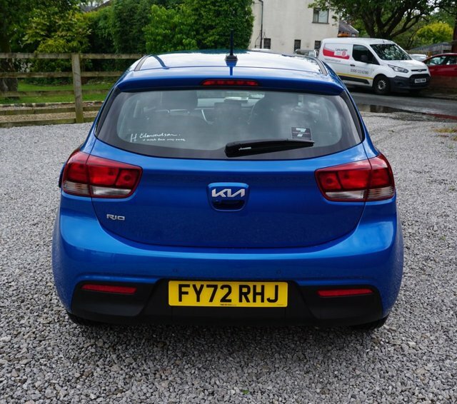 Kia RIO T-gdi 2 Hatchback FY72RHJ Blue #5