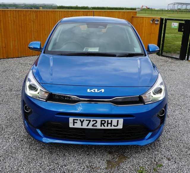 Kia RIO T-gdi 2 Hatchback FY72RHJ Blue #4