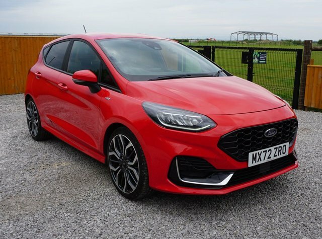 Ford Fiesta Ecoboost Mhev St-line Vignale Red
