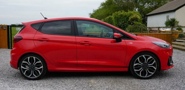Ford Fiesta Ecoboost Mhev St-line Vignale MX72ZRO Red #2
