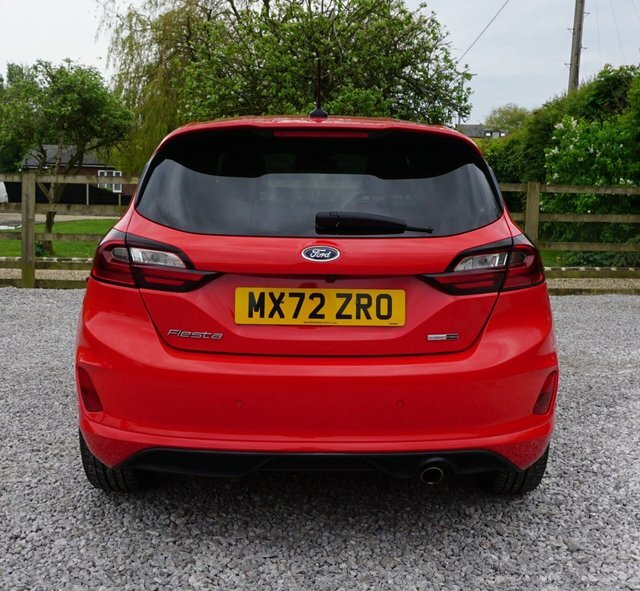 Ford Fiesta Ecoboost Mhev St-line Vignale MX72ZRO Red #5