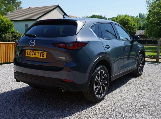 Mazda CX-5 E-skyactiv G Mhev Exclusive-line LO74TYB Grey #3