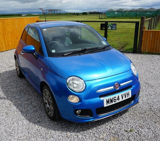Fiat 500 S Hatchback Blue