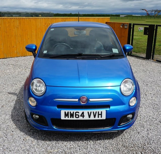 Fiat 500 S Hatchback MW64VVH Blue #5
