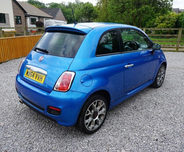 Fiat 500 S Hatchback MW64VVH Blue #4