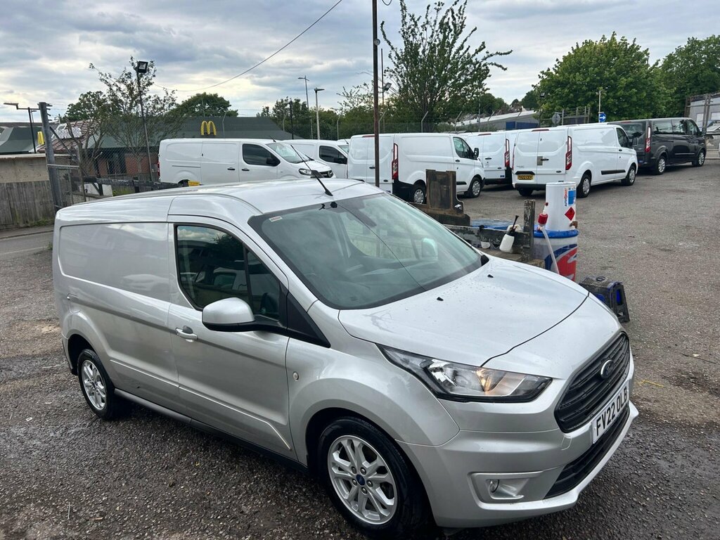 Ford Transit Connect 1.5 250 Ecoblue Limited L2 Euro 6 Ss FV22OLB Silver #6