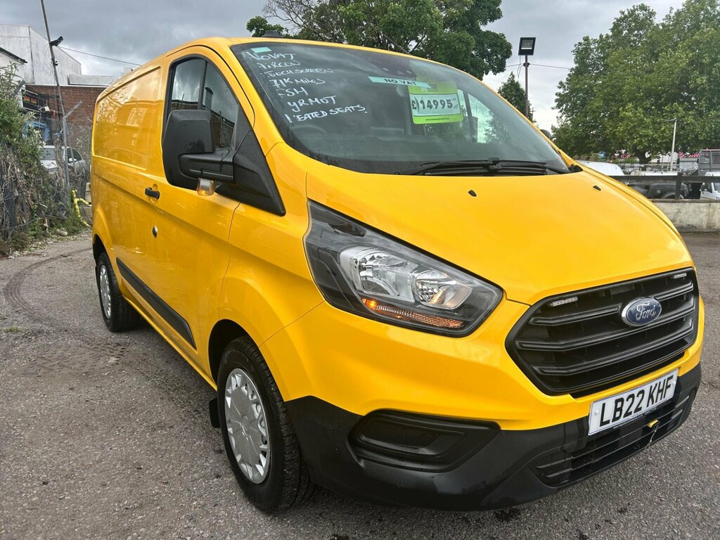 Ford Transit Custom 2.0 340 Ecoblue Leader L1 H1 Euro 6 Ss LB22KHF Yellow #2