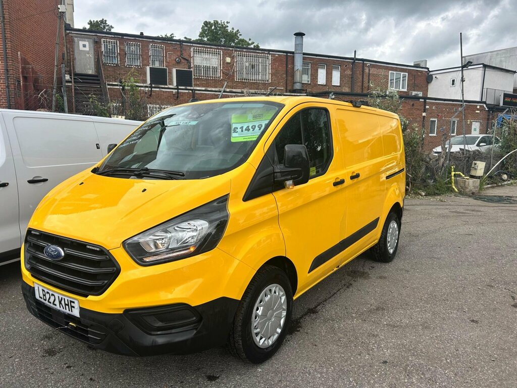Ford Transit Custom 2.0 340 Ecoblue Leader L1 H1 Euro 6 Ss Yellow