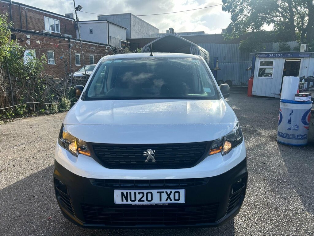 Peugeot Partner 1.5 Bluehdi 1000 Professional Standard Panel Van S NU20TXO White #2