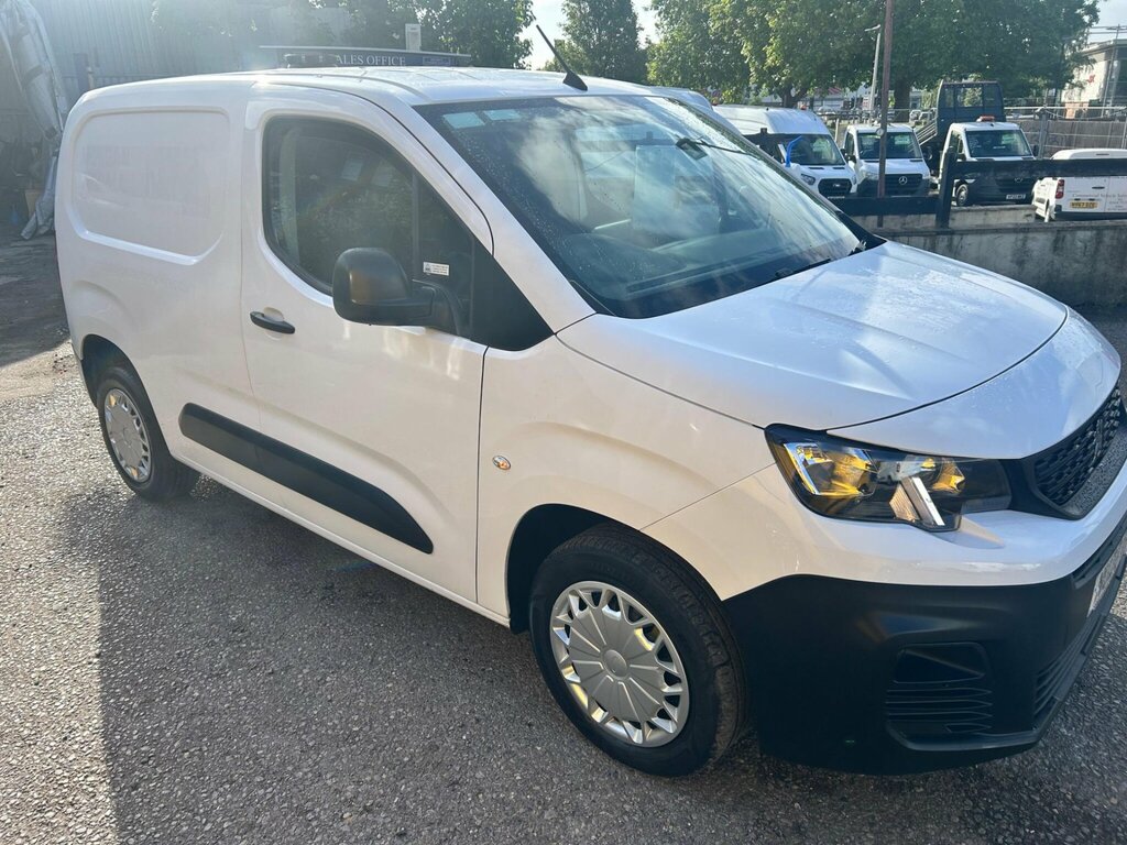 Peugeot Partner 1.5 Bluehdi 1000 Professional Standard Panel Van S NU20TXO White #4