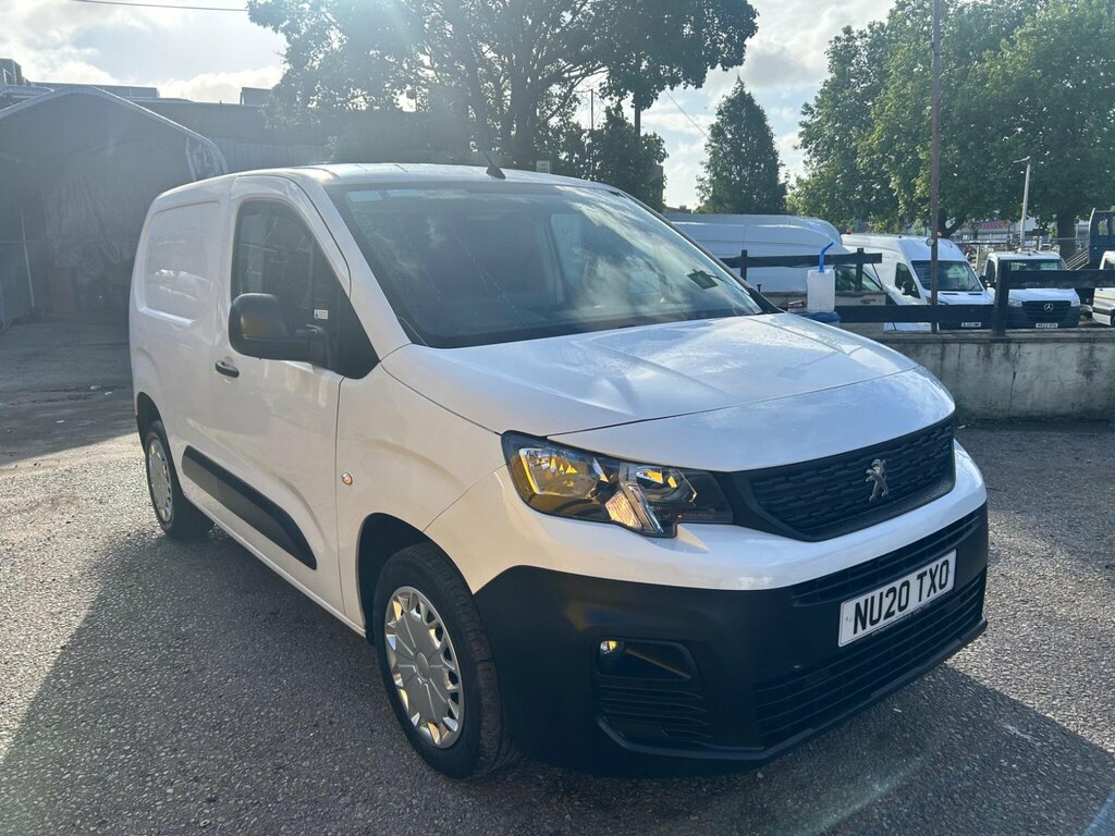 Peugeot Partner 1.5 Bluehdi 1000 Professional Standard Panel Van S NU20TXO White #3
