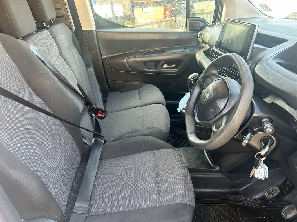 Peugeot Partner 1.5 Bluehdi 1000 Professional Standard Panel Van S NU20TXO White #5