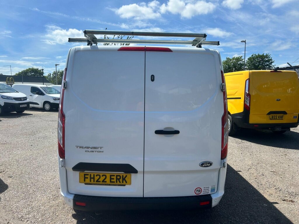 Ford Transit Custom 2.0 300 Ecoblue Trend L2 H1 Euro 6 FH22ERK White #6
