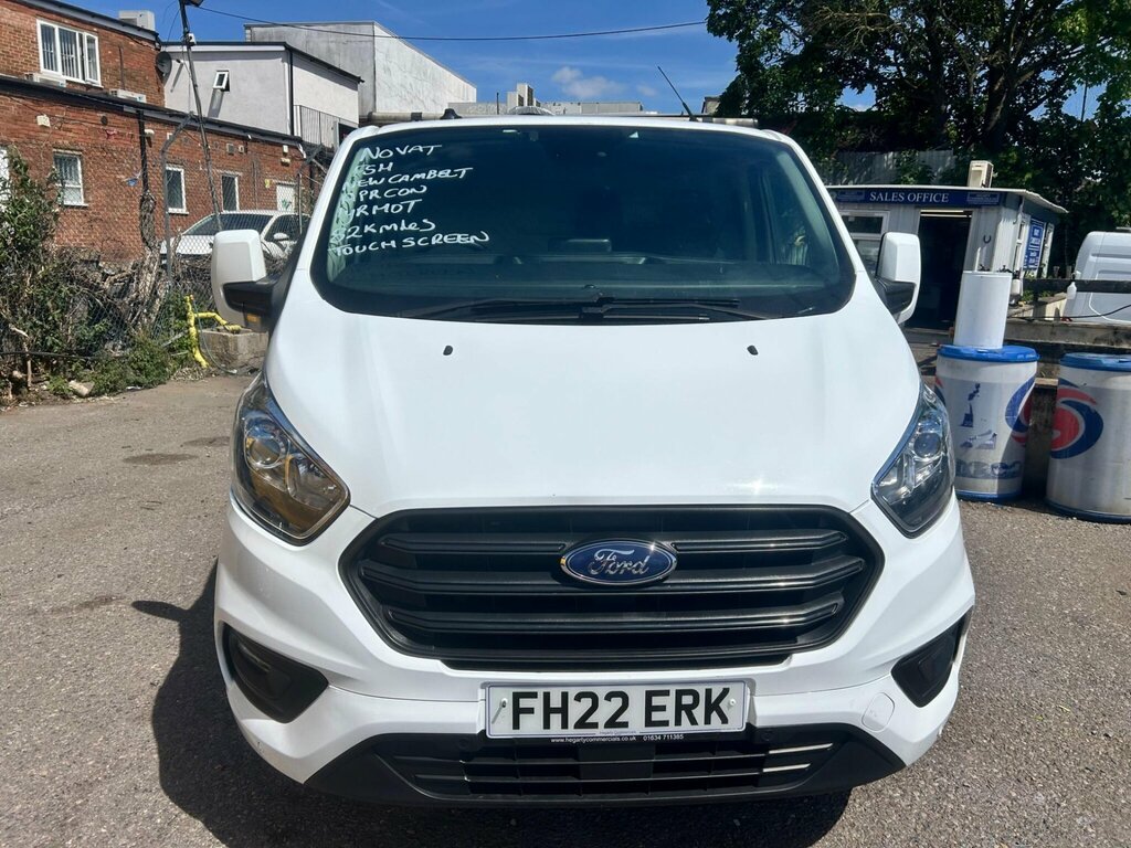 Ford Transit Custom 2.0 300 Ecoblue Trend L2 H1 Euro 6 FH22ERK White #3