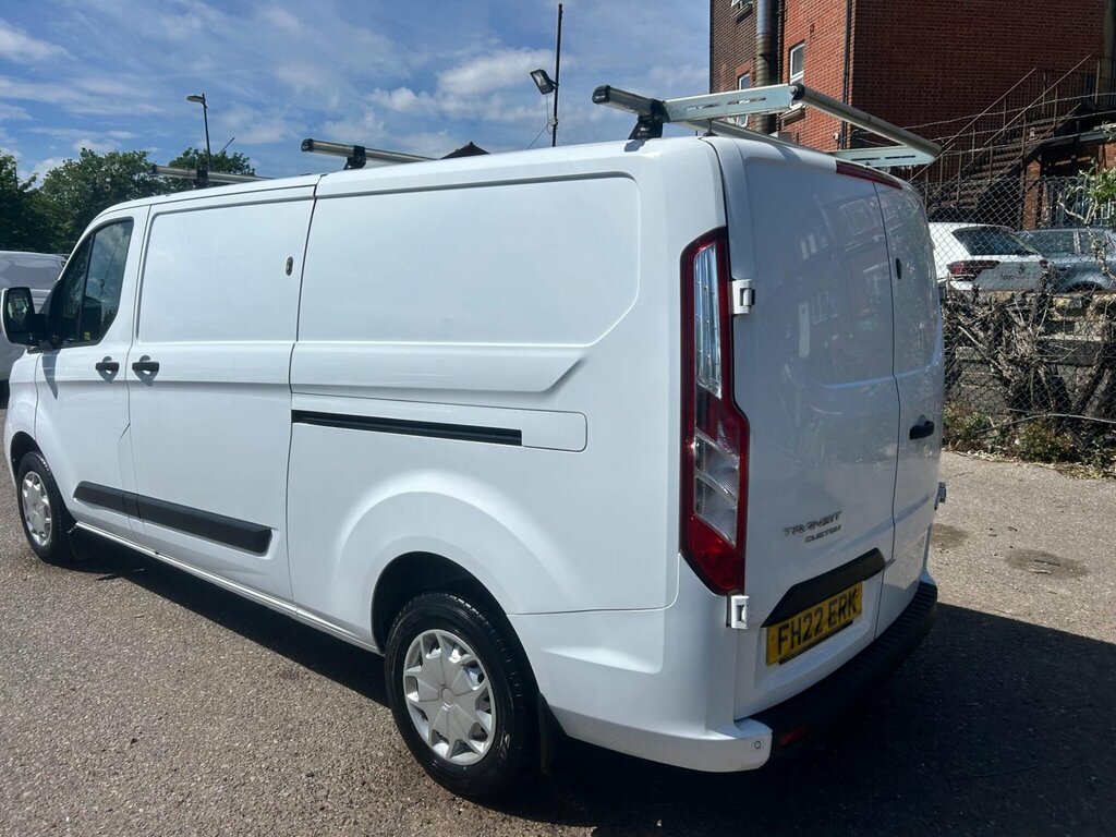 Ford Transit Custom 2.0 300 Ecoblue Trend L2 H1 Euro 6 FH22ERK White #4